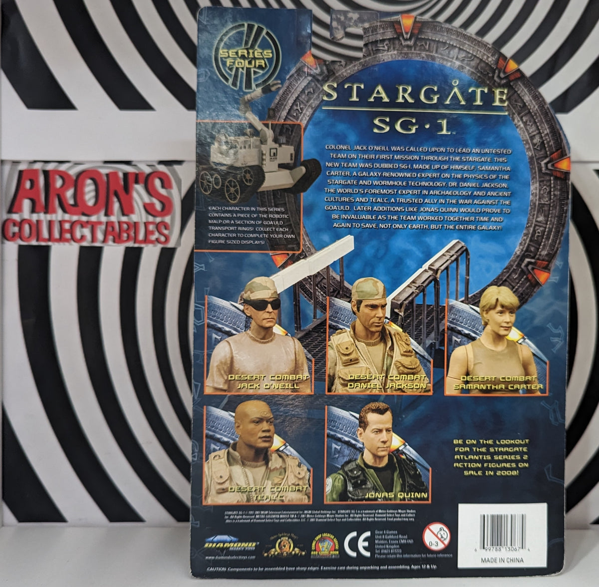 Stargate SG1 Jonas Quinn PX Previews Exclusive Action Figure Arons Collectables