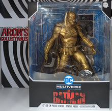 Load image into Gallery viewer, DC Multiverse The Batman Movie 12" Posed Statue Gold Chase Statue