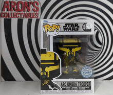 Load image into Gallery viewer, Pop Vinyl Star Wars #550 ARC Umbra Trooper Funko Special Edition Vinyl Booble-Head Figure