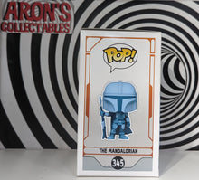 Load image into Gallery viewer, Pop Vinyl Star Wars #345 The Mandalorian Glow-in-the-Dark Special Edition Vinyl Bobble-Head Figure