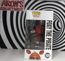 Load image into Gallery viewer, Pop Vinyl Games Five Nights At Freddy's #109 Foxy the Pirate Glow-in-the-Dark Vinyl Figure