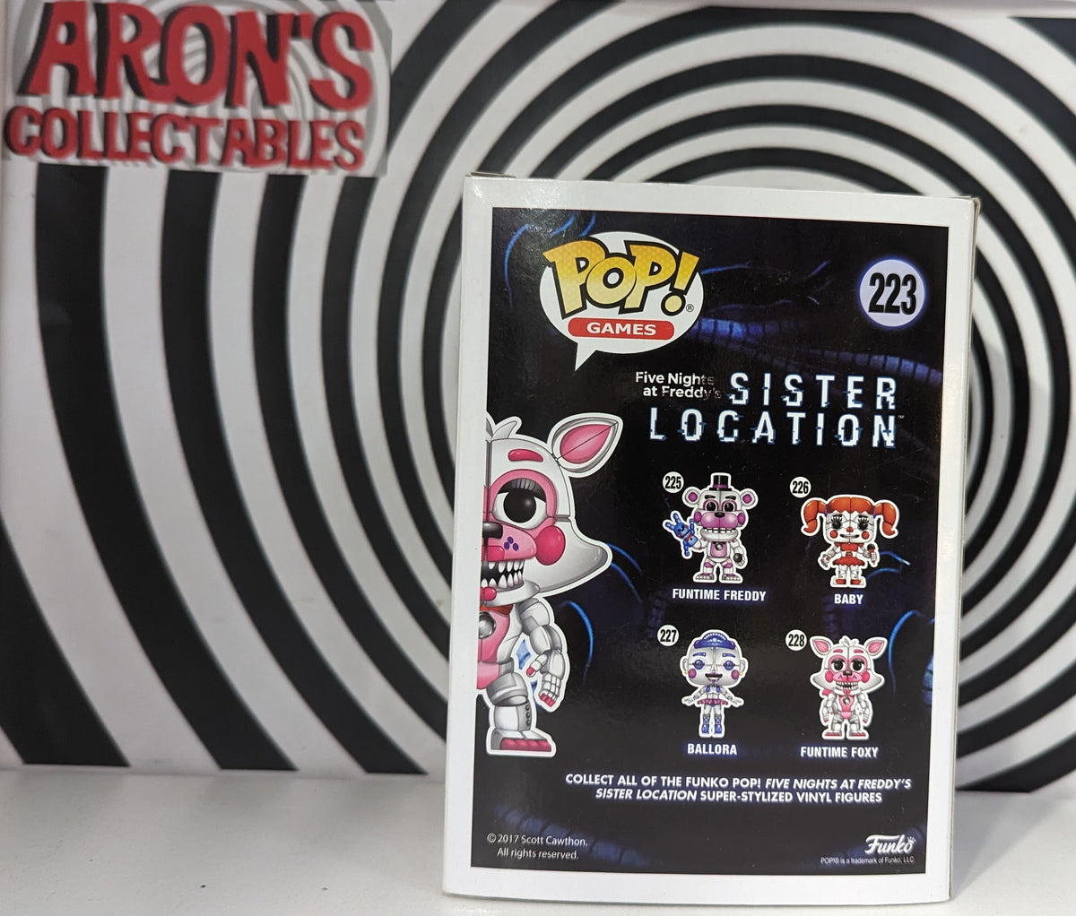 Pop Vinyl Games Five Nights at Freddy's Sister Location #223