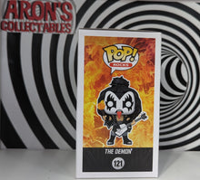 Load image into Gallery viewer, Pop Vinyl Rocks Kiss #121 The Demon Glow-in-the-Dark Funko Exclusive Vinyl Figure