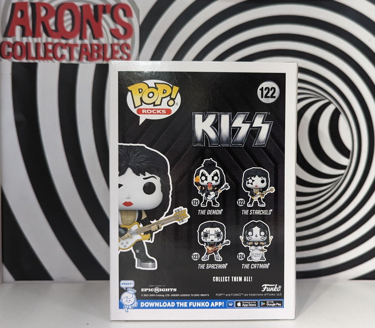 【希少品】 Funko POP! THE STARCHILD 06 KISS Amazon.com: Funko Pop! Rocks: Kiss- Starchild : Kiss: Toys & Games