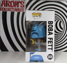Load image into Gallery viewer, Pop Vinyl Star Wars #305 Boba Fett Special Edition Vinyl Bobble-Head Figure
