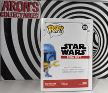 Load image into Gallery viewer, Pop Vinyl Star Wars #305 Boba Fett Special Edition Vinyl Bobble-Head Figure