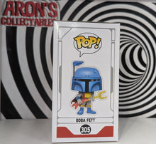 Load image into Gallery viewer, Pop Vinyl Star Wars #305 Boba Fett Special Edition Vinyl Bobble-Head Figure