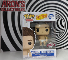 Load image into Gallery viewer, Pop Vinyl Television Seinfeld #1090 Kramer Underwear Special Edition Vinyl Figure