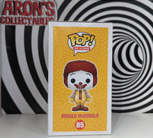 Load image into Gallery viewer, Pop Vinyl AD Icons McDonalds #85 Ronald McDonald Australia Special Edition Diamond Collection Vinyl Figure