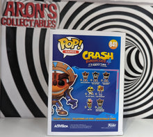 Load image into Gallery viewer, Pop Vinyl Games Crash Bandicoot 4 #841 Crash Bandicoot in Mask Armor SCE 2021 Limited Edition Vinyl Figure