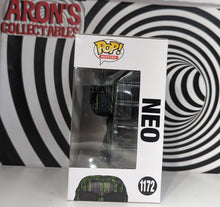 Load image into Gallery viewer, Pop Vinyl Movies The Matrix #1172 Neo Glow-in-the-Dark Special Edition Vinyl Figure