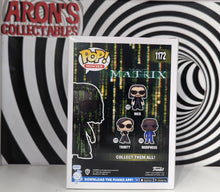 Load image into Gallery viewer, Pop Vinyl Movies The Matrix #1172 Neo Glow-in-the-Dark Special Edition Vinyl Figure