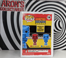 Load image into Gallery viewer, Pop Vinyl Retro Toys Rock Em&#39; Sock Em&#39; Robots #14 Blue Bomber Vinyl Figure
