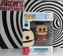 Load image into Gallery viewer, Pop Vinyl South Park #11 Terrance Vinyl Figure