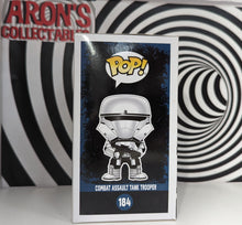 Load image into Gallery viewer, Pop Vinyl Star Wars Rogue One #184 Combat Assault Tank Trooper Vinyl Bobble-Head Figure