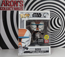 Load image into Gallery viewer, Pop Vinyl Star Wars #458 Boss Special Edition Glow-in-the-Dark Vinyl Bobble-Head Figure