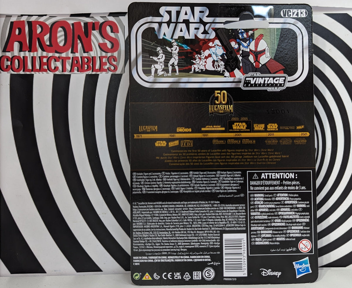 Star Wars The Vintage Collection VC213 ARC Trooper Captain Action Figu ...