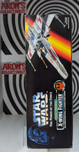 Load image into Gallery viewer, Star Wars Power of the Force Electronic X-Wing Starfighter Vehicle