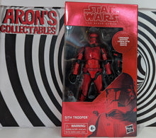 Load image into Gallery viewer, Star Wars Black Series #92 Sith Trooper Carbonized Action Figure

