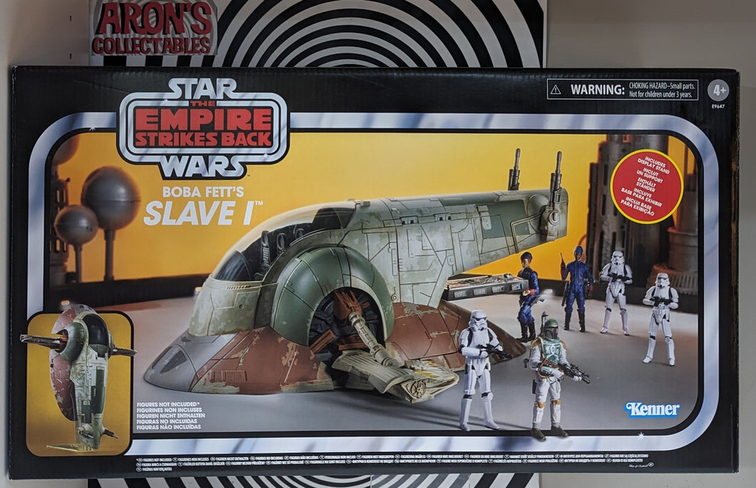 Star Wars Vintage Collection The Empire Strikes Boba Fett's Back Slave I Starship