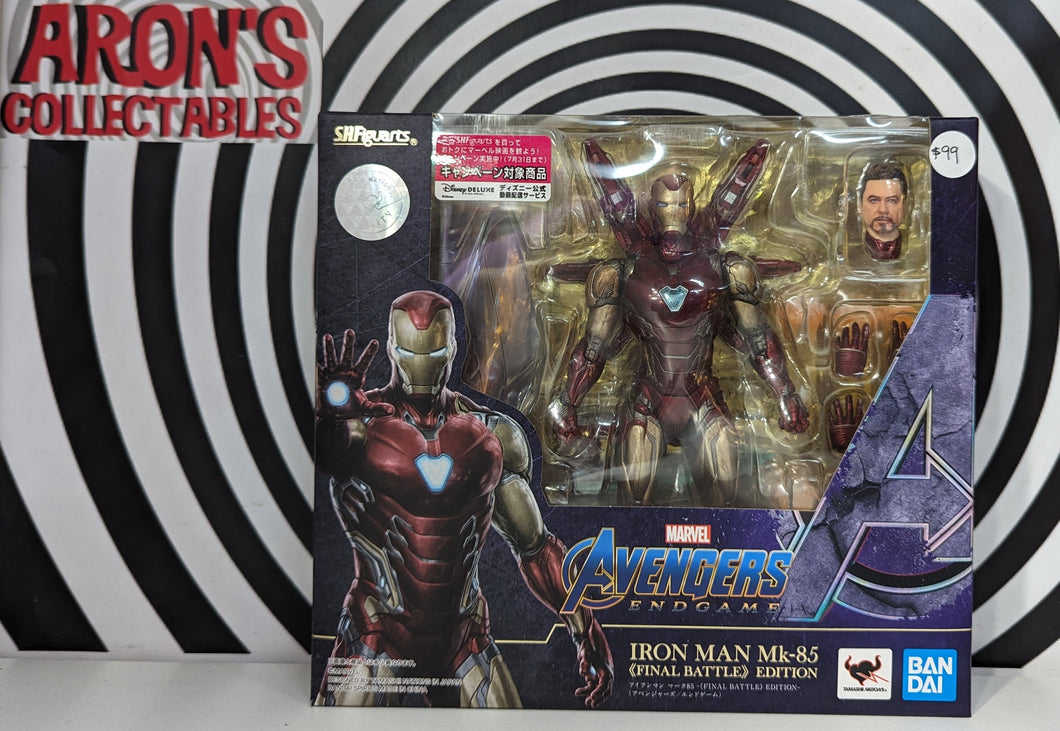 SHFiguarts Marvel Avengers Endgame Iron Man MK-85 Action Figure