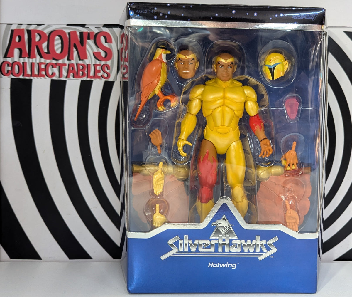 Silverhawks - Super7 Ultimates - Hotwing & Gyro - Figurines Neuves
