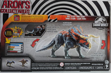 Load image into Gallery viewer, Jurassic World Dino Rivals Nasutoceratops Action Figure