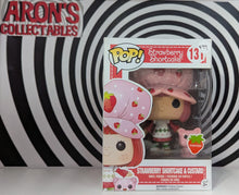 Load image into Gallery viewer, Funko Pop Vinyl Starwberry Shortcake Strawberry Shortcake & Custard #131 Vinyl Figure