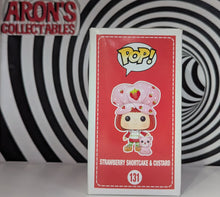 Load image into Gallery viewer, Funko Pop Vinyl Starwberry Shortcake Strawberry Shortcake & Custard #131 Vinyl Figure