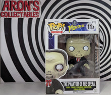 Load image into Gallery viewer, Funko Pop Vinyl Movies Universal Monster The Phantom of the Opera #117 Vinyl Figure