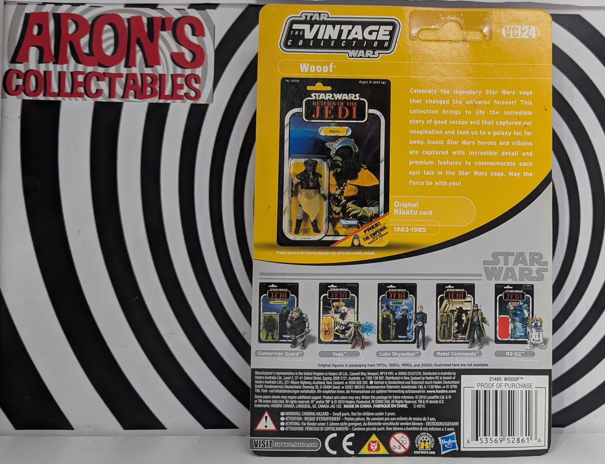 Hasbro Star Wars Vintage Collection - Action Figure Wooof 9,5 Cm Da Il Ritorno Dello Jedi