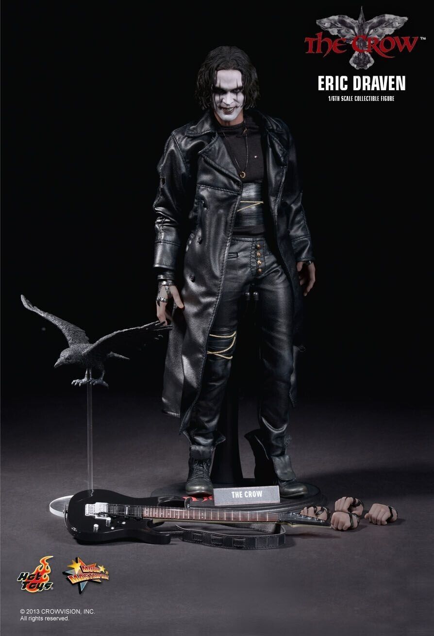 Hot Toys MMS210 The Crow Eric Draven Sideshow Exclusive 1/6th Scale Action Figure