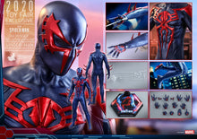 Load image into Gallery viewer, Hot Toys VGM42 Spider-Man 2099 Black Suit Version Sideshow Exclusive 1/6th Scale Action Figure
