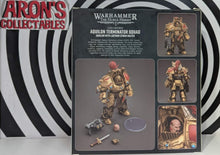 Load image into Gallery viewer, Warhammer 40k Legio Custodes Aquilon Terminator Squad with Lastrum Storm Bolter 1/18th Scale Action Figure