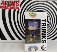 Load image into Gallery viewer, Funko Pop Vinyl Animation Dragon Ball Z Trunks #107 Vinyl Figure