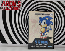 Load image into Gallery viewer, SEGA Mega Drive 1991 Sonic the Hedgehog SEGA 16-Bit Cartridge Boxed