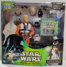 Load image into Gallery viewer, Star Wars Power of the Jedi Action Collection 100th Figure Luke Skywalker 12" Action Figure