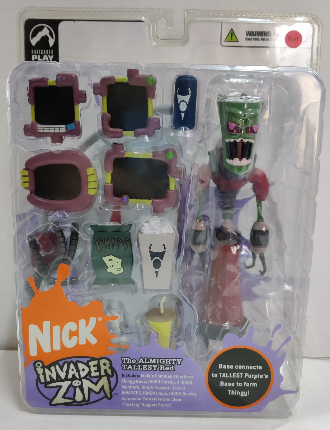 Nickelodeon Invader Zim The Almighty Tallest Red Action Figure