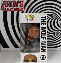 Load image into Gallery viewer, Funko Pop Vinyl Movies Universal Monsters The Wolf Man #114 Vinyl Figure
