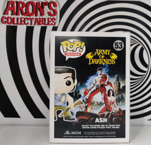 Load image into Gallery viewer, Funko Pop Vinyl Movies Army of Darkness Ash #53 Vinyl Figure