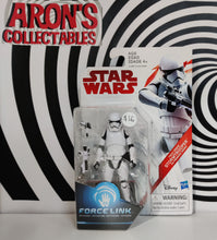 Load image into Gallery viewer, Star Wars The Last Jedi First Order Stormtrooper Forcelink Action Figure