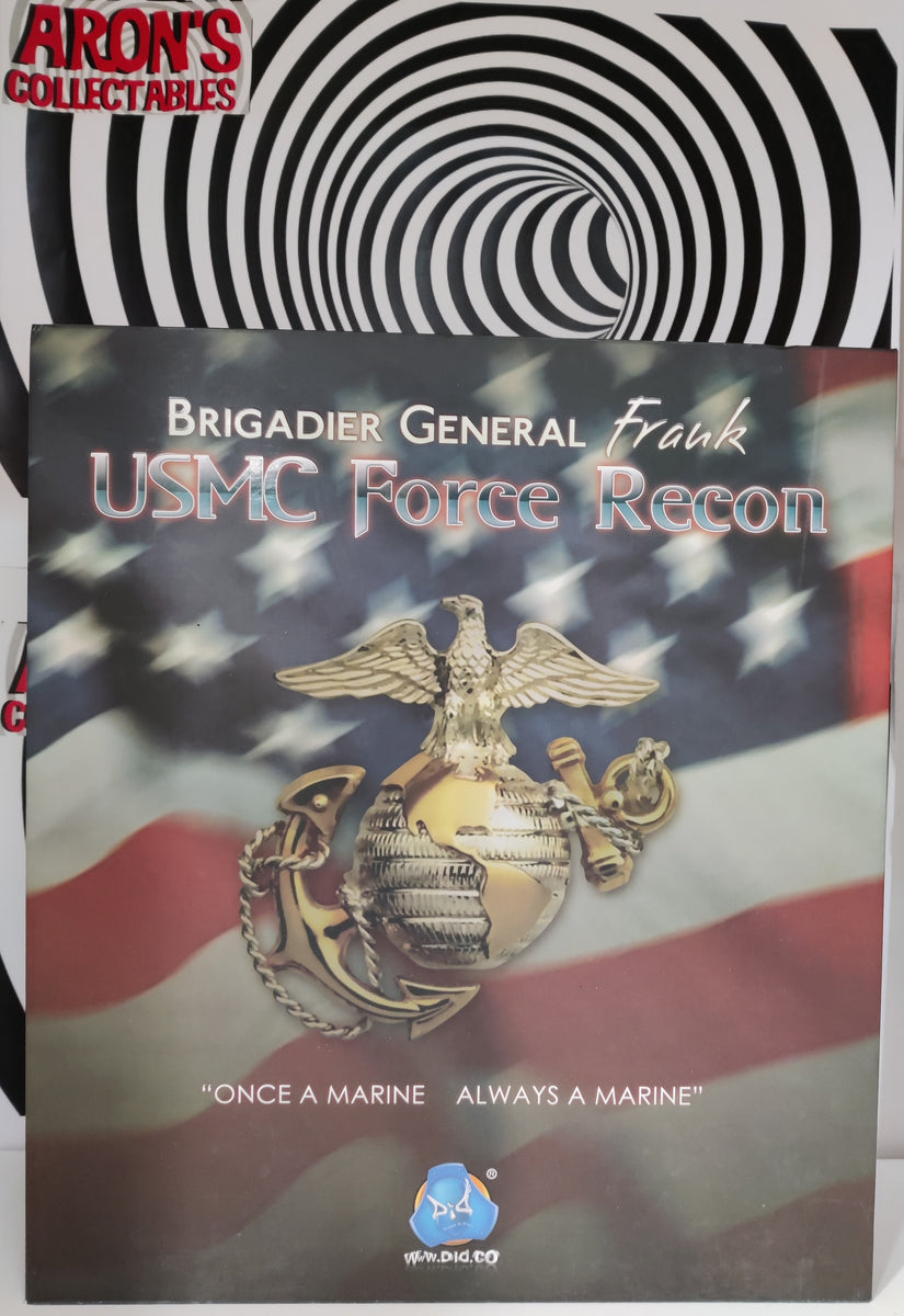 Custom Brigadier General Frank USMC Force Recon 1/6 Scale