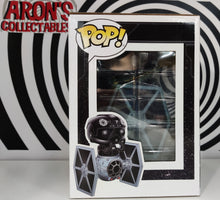 Load image into Gallery viewer, Pop Vinyl Star Wars TIE Fighter Pilot with TIE Fighter #221 Vinyl Bobble-Head Figure