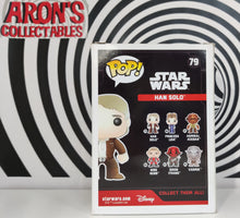 Load image into Gallery viewer, Pop Vinyl Star Wars Han Solo #79 Vinyl Bobble-Head Figure
