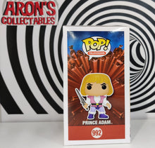 Load image into Gallery viewer, Pop Vinyl Television Series Masters of the Universe Prince Adam #992 Vinyl Figure