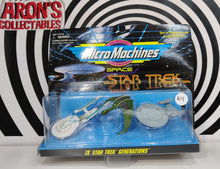 Load image into Gallery viewer, Micro Machines Space Star Trek IX Star Trek Generations Ship Pack