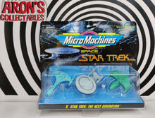 Load image into Gallery viewer, Micro Machines Space Star Trek V Star Trek The Next Generation Ship Pack