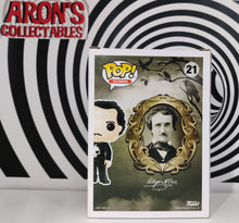 Load image into Gallery viewer, Pop Vinyl Icons Edgar A Poe Edgar Allen Poe #21 Special Edition Vinyl Figure