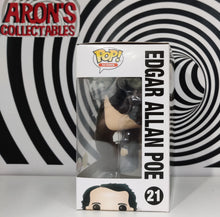 Load image into Gallery viewer, Pop Vinyl Icons Edgar A Poe Edgar Allen Poe #21 Special Edition Vinyl Figure