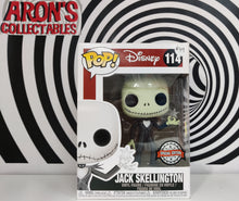 Load image into Gallery viewer, Pop Vinyl Disney Jack Skellington #114 Special Edition Vinyl Figure